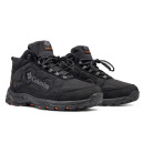 Columbia Waterproof Boots Black Orange С МЕХОМ