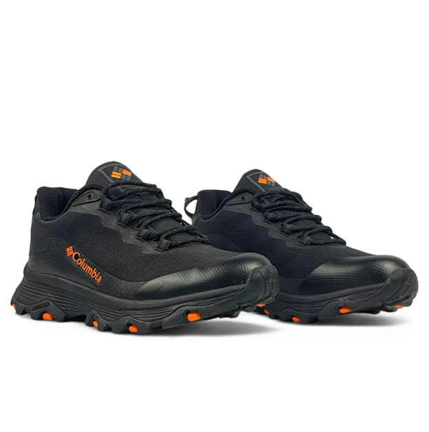 Columbia Outdoor Black Orange З ФЛІСОМ
